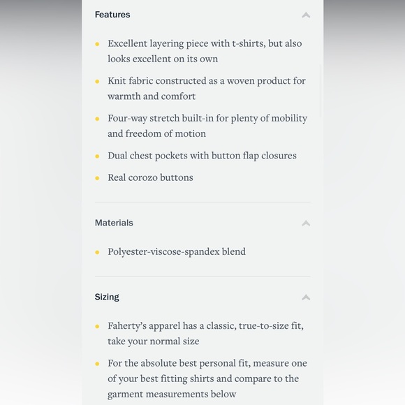 Faherty Legend Sweater Shirt in Charcoal Black Buffalo Plaid Size XL - Picture 13 of 15